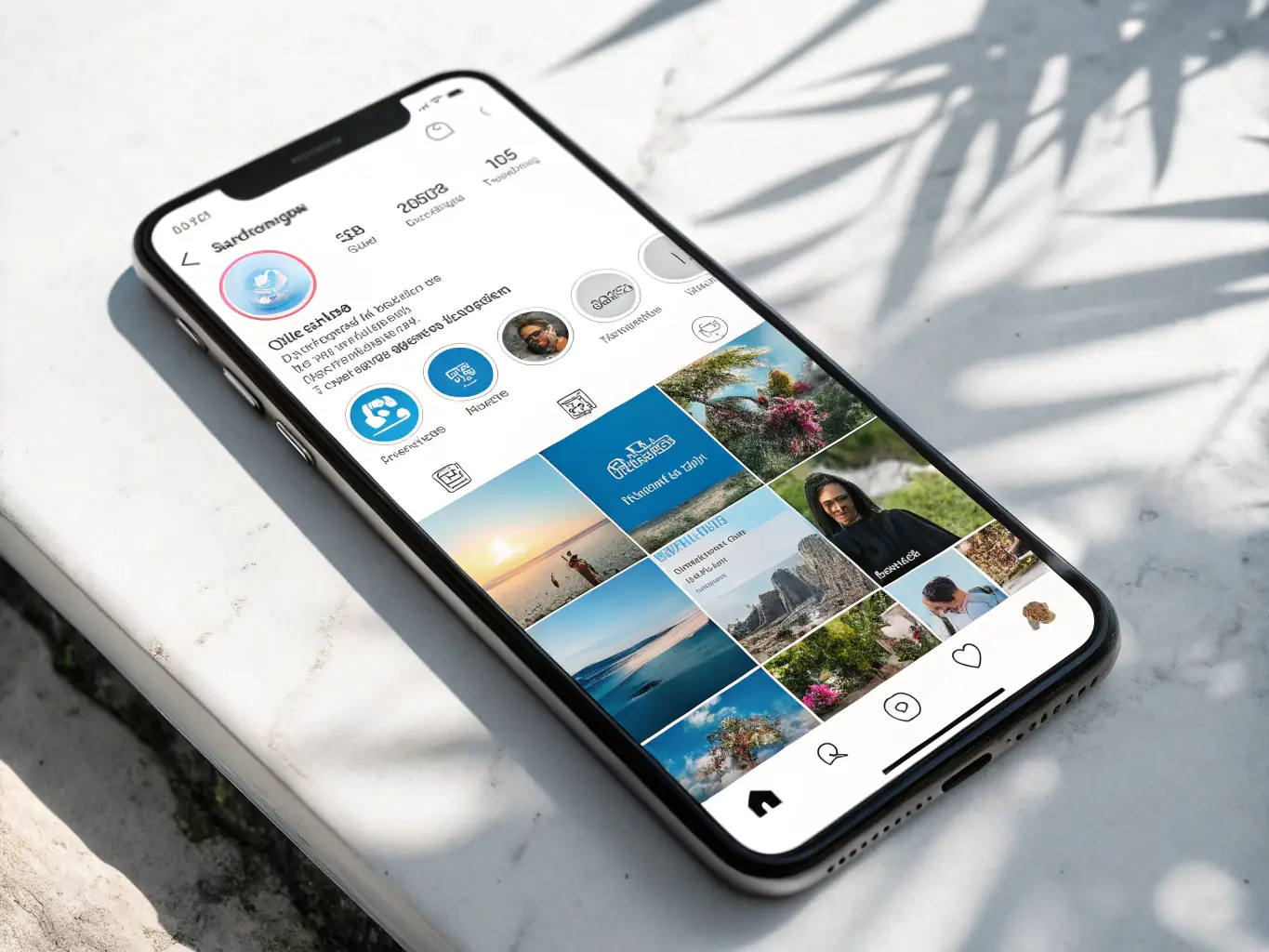 A visually engaging image showcasing the Instagram interface with automotive content, highlighting the use of visual marketing for lead generation in the auto industry.